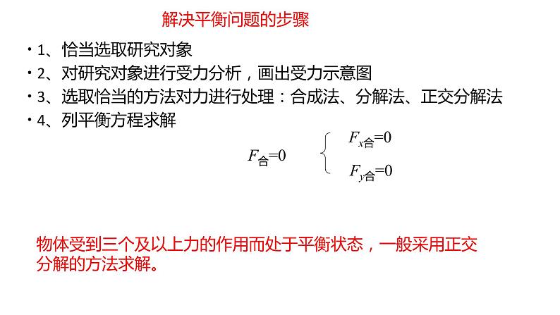 2023年高考物理专题复习：相互作用 课件第8页