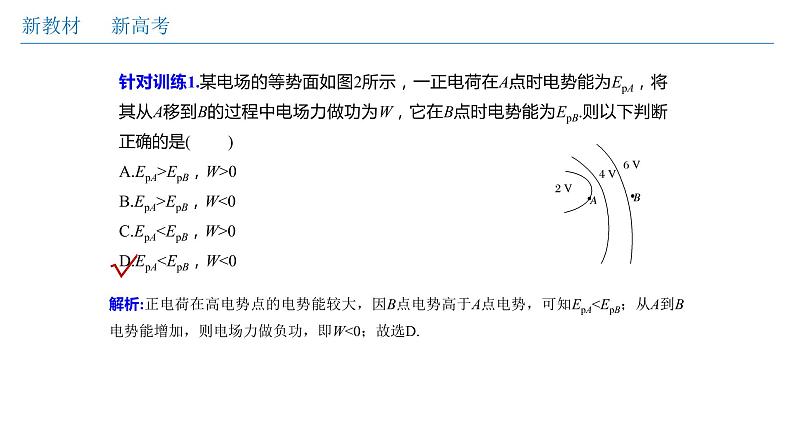 高中物理人教必修三微型专题02 电场能的性质（课件）（共30张)07