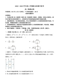 2023十堰普通高中--高二上学期联合体期中联考物理试题含答案