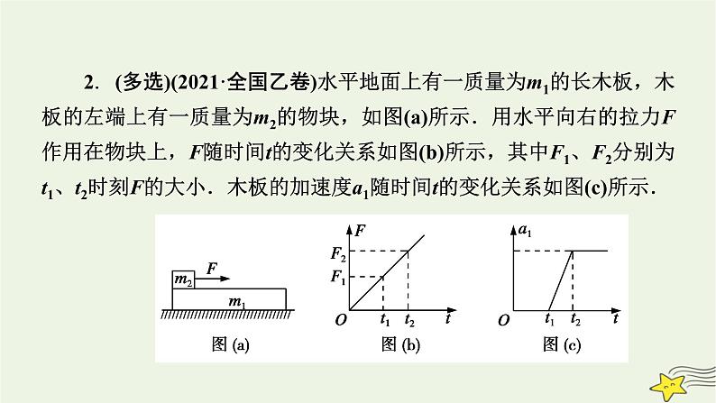 高考物理二轮复习第1部分专题突破方略专题1第2讲力与直线运动课件第7页