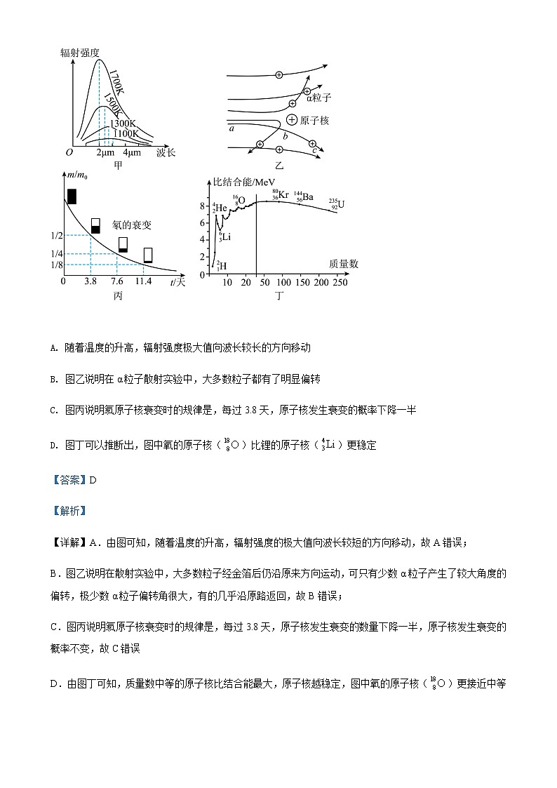 2021-2022学年江苏省南京市人民中学高二（下）6月物理试题含解析第3页