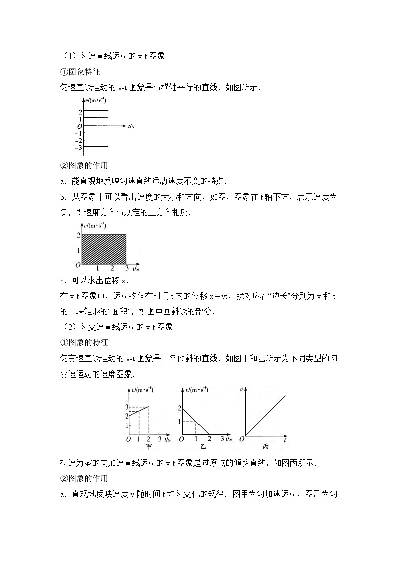 人教版高一物理必修一 第2.2课 匀变速直线运动的速度与时间的关系（原卷版）+解析版（含答案第3页