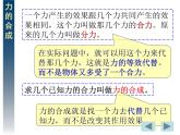 2022-2023年人教版高中物理必修1 第3章相互作用3-54力的合成和分解课件