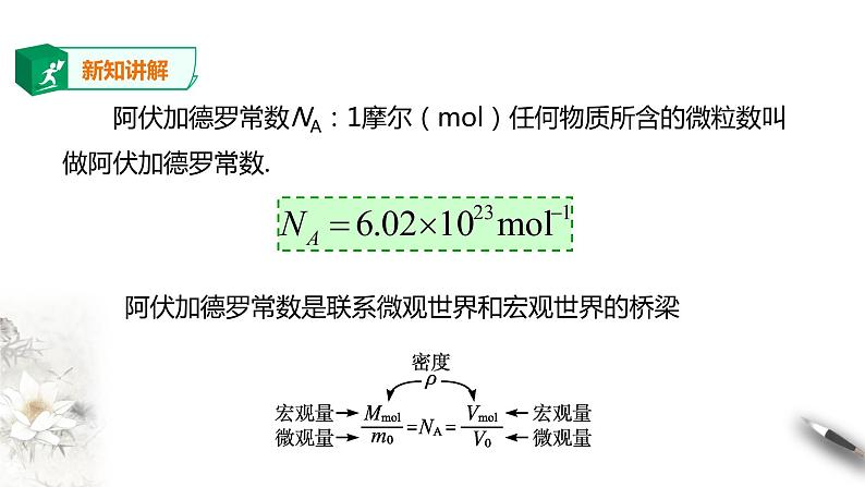 人教版高中物理选择性必修三  第1章第1节 分子动理论的基本内容第4页