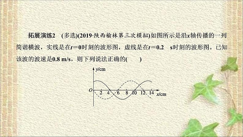 2022-2023年高考物理一轮复习 机械振动　机械波　光课件08