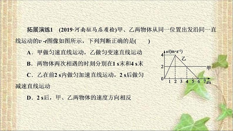 2022-2023年高考物理一轮复习 力学图像课件第6页