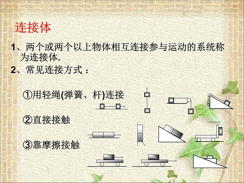 2022-2023年高考物理一轮复习 连接体课件第3页