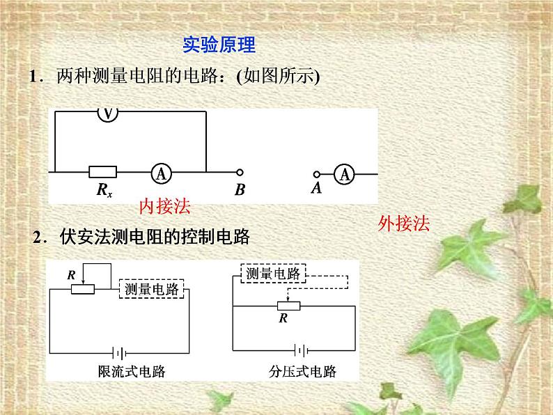 2022-2023年高考物理一轮复习 描绘小灯泡的伏安特性曲线课件第3页