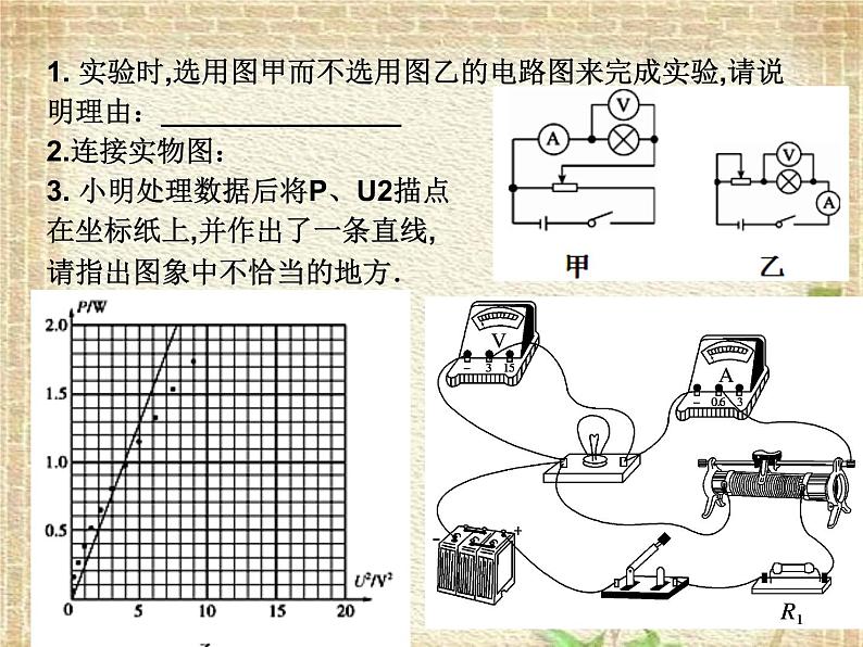 2022-2023年高考物理一轮复习 描绘小灯泡的伏安特性曲线课件第7页