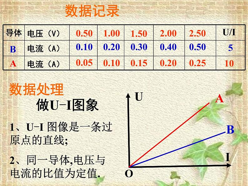 2022-2023年高考物理一轮复习 欧姆定律 (4)课件04