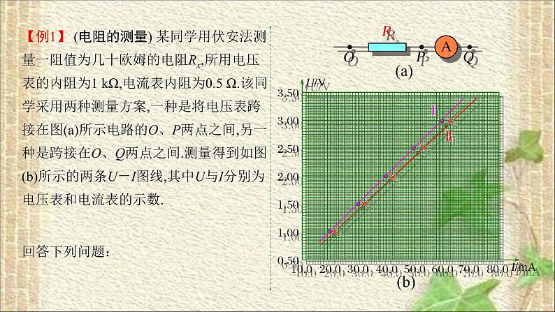 2022-2023年高考物理一轮复习 以测量电阻为核心的电学实验课件第5页