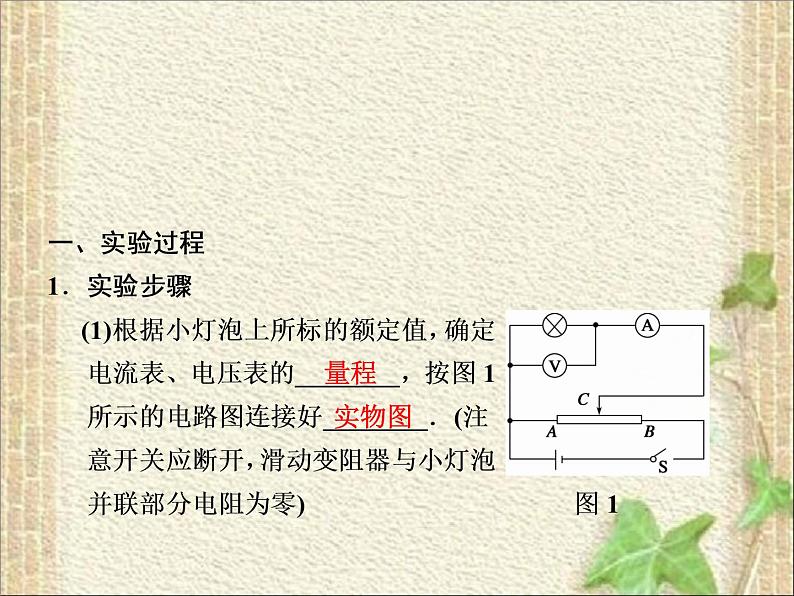 2022-2023年高考物理一轮复习 实验：小灯泡的伏安特性曲线课件第4页