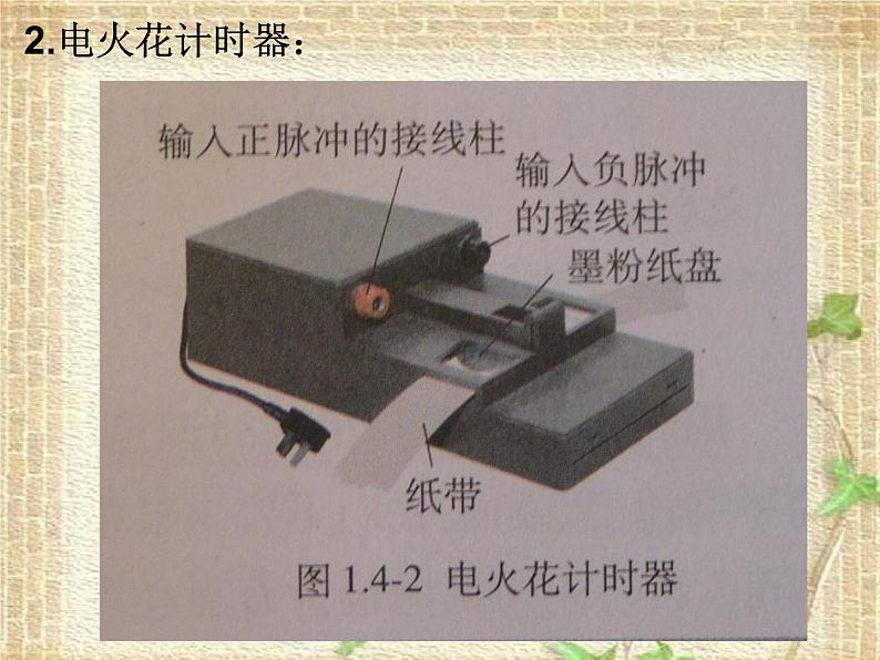 2022-2023年高考物理一轮复习 实验：用打点计时器测速度 (4)课件03