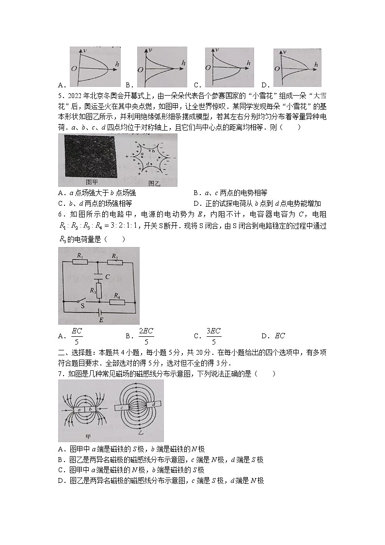 湖南省怀化市2022-2023学年高二上学期期中考试物理试题第2页