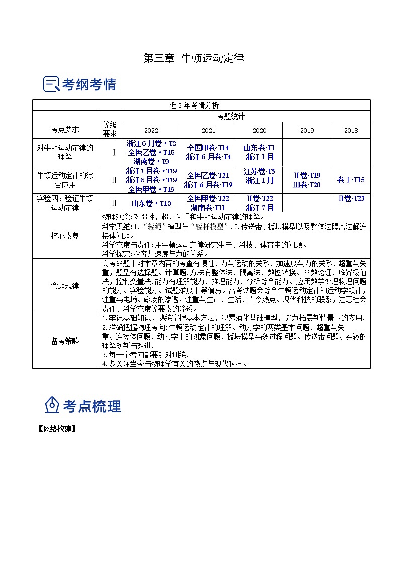 【备战2023高考】物理总复习——3.3《实验四：探究加速度与力、质量的关系》讲义（原卷版）（全国通用）第1页