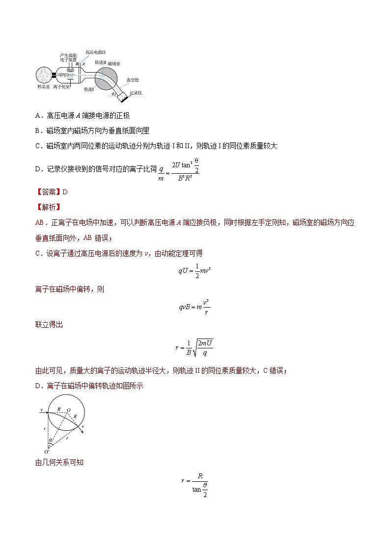 【备战2023高考】物理总复习——10.3《带电粒子在组合场、叠加场中的运动》练习（全国通用）03