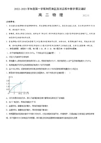 2023维吾尔自治区和田地区洛浦县高二上学期11月期中考试物理试题含答案