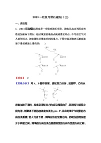 2023一轮复习课后速练13 3.2  牛顿第二定律应用专题(一)