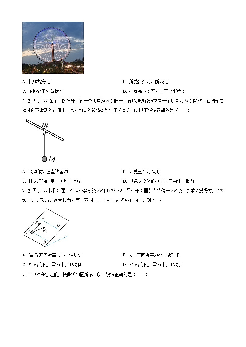 2023浙江省衢温“51”联盟高二上学期期中联考物理试题（创新班）含答案02