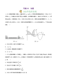 2021年高考物理真题与模拟题分类训练专题08《动量》(2份打包，解析版+原卷版)