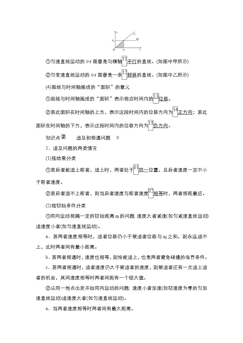 (新高考)高考物理一轮复习教案第1章第3讲《运动图像追及相遇问题》(含详解)第2页