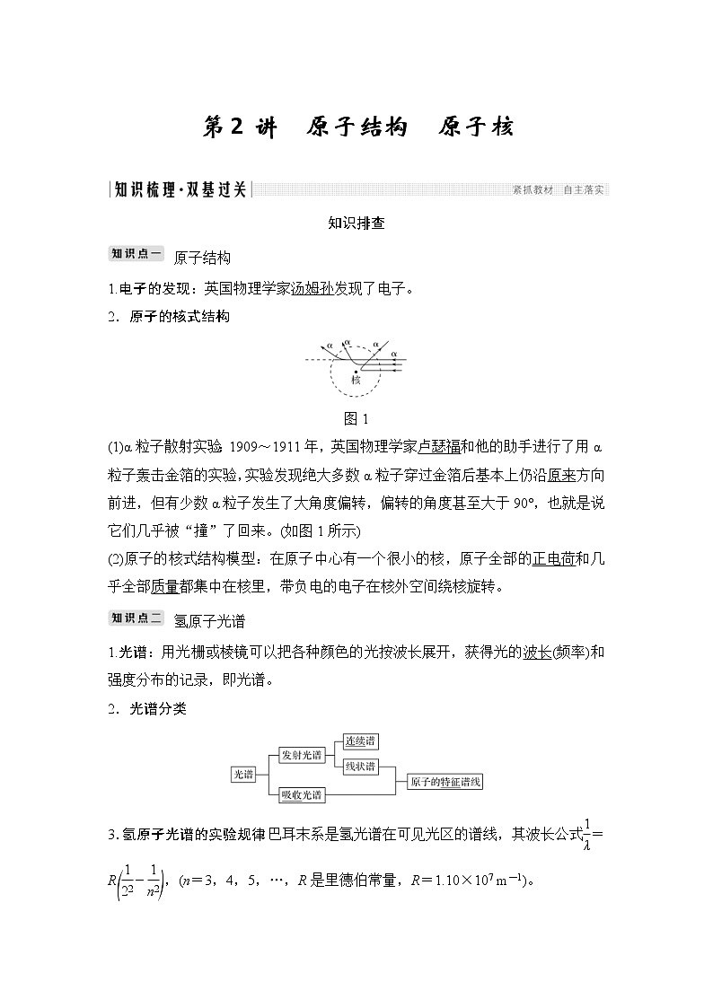 (全国版)高考物理一轮复习课时练习选修3-5 第十二章 第2讲 (含解析)第1页