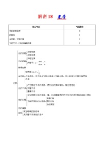 高考物理二轮复习讲义+分层训练专题18 光学（解析版）