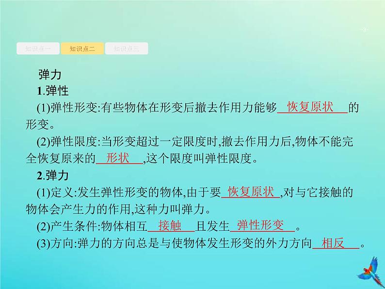 (新课标版)高考物理一轮复习基础课件3重力弹力摩擦力 (含解析)第3页