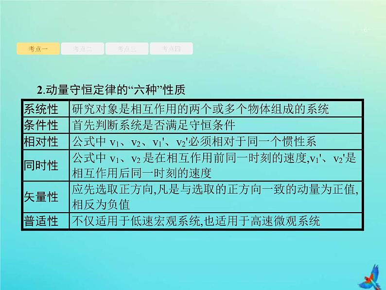 (新课标版)高考物理一轮复习基础课件15动量守恒定律及其应用 (含解析)第6页