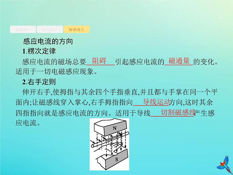 (新课标版)高考物理一轮复习基础课件25电磁感应现象楞次定律 (含解析)04