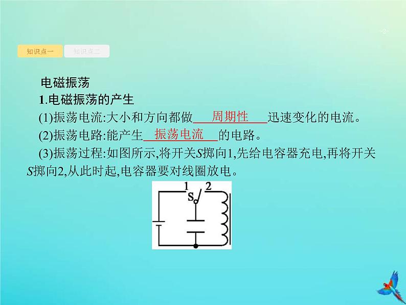 (新课标版)高考物理一轮复习基础课件29电磁振荡与电磁波 (含解析)第2页