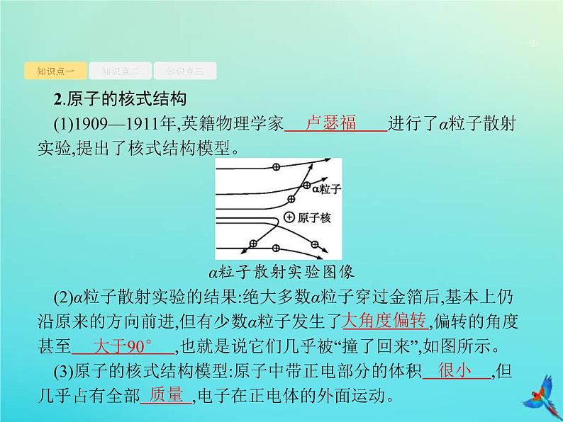 (新课标版)高考物理一轮复习基础课件36原子结构氢原子光谱 (含解析)03