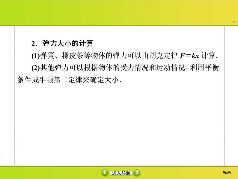 高考物理一轮复习课件第2章相互作用2-1 (含解析)第6页