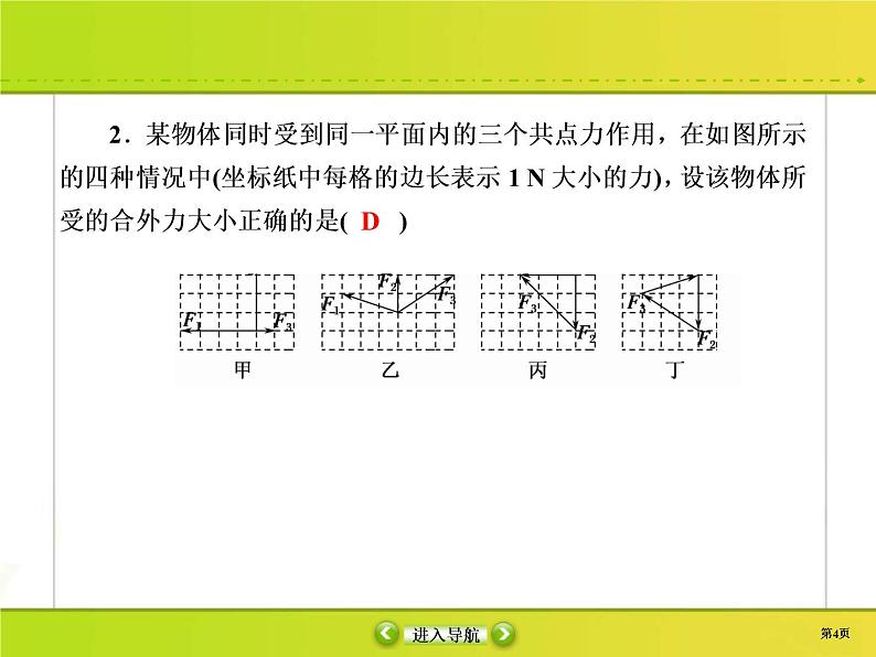 高考物理一轮复习课件第2章相互作用课时作业5 (含解析)第4页