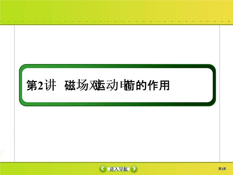 高考物理一轮复习课件第9章磁场9-2 (含解析)第2页