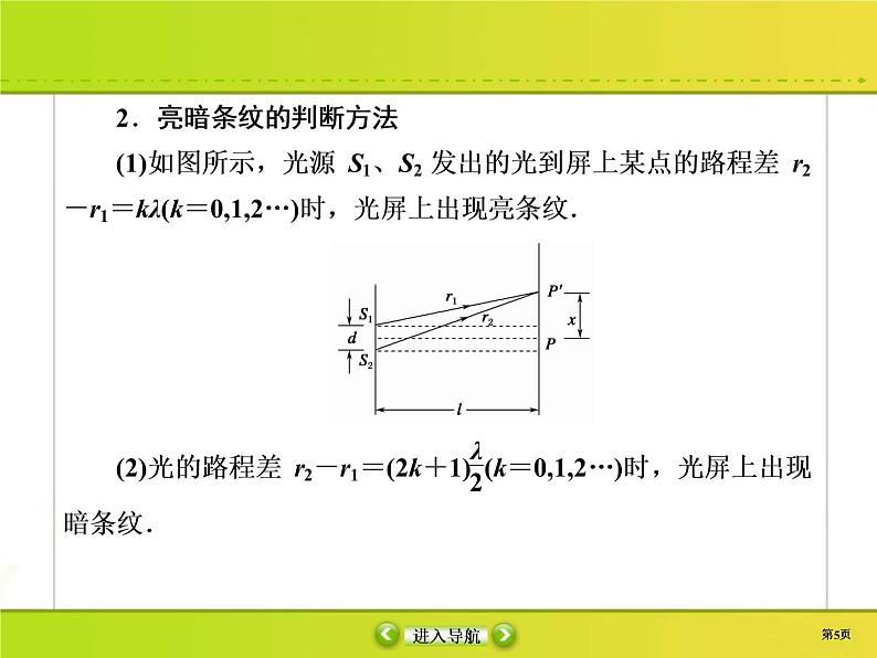 高考物理一轮复习课件选修3-4 波与相对论-4 (含解析)05