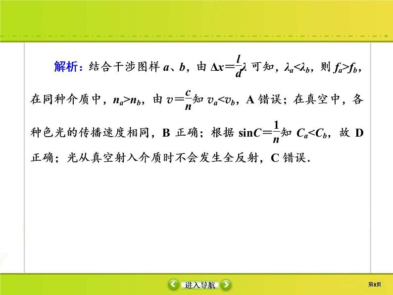 高考物理一轮复习课件选修3-4 波与相对论-4 (含解析)08