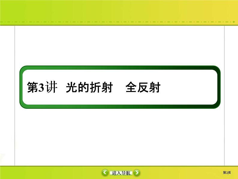 高考物理一轮复习课件选修3-4 波与相对论-3 (含解析)第2页