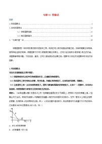 高考物理三轮冲刺专题01图象法(含解析)