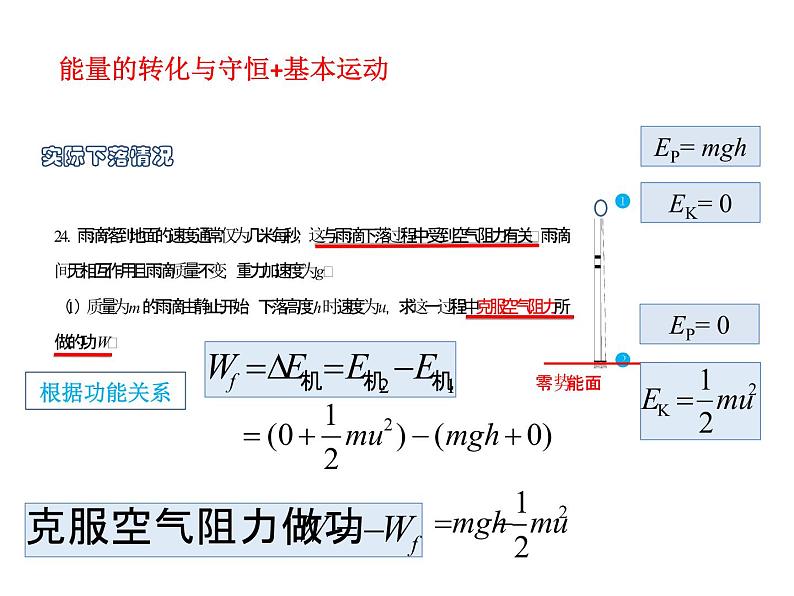 高考物理二轮专题复习：能量的转化与守恒 课件 (含答案)第7页