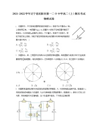 2021_2022学年辽宁省沈阳市第一二O中学高二（上）期末考试物理试卷（含答案解析）