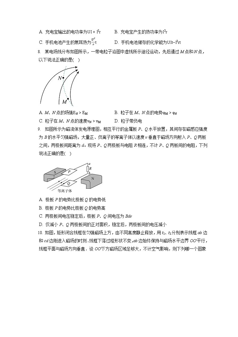 2021_2022学年辽宁省葫芦岛市高二（上）期末物理试卷（含答案解析）第3页