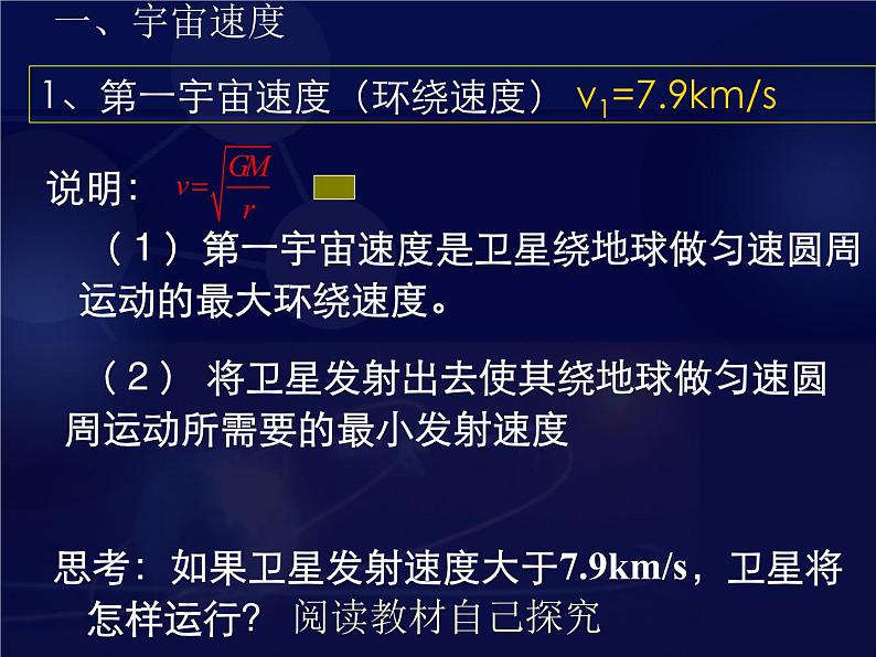 2022-2023学年沪科版（2019）必修第二册 4.3 飞出地球去 课件第6页