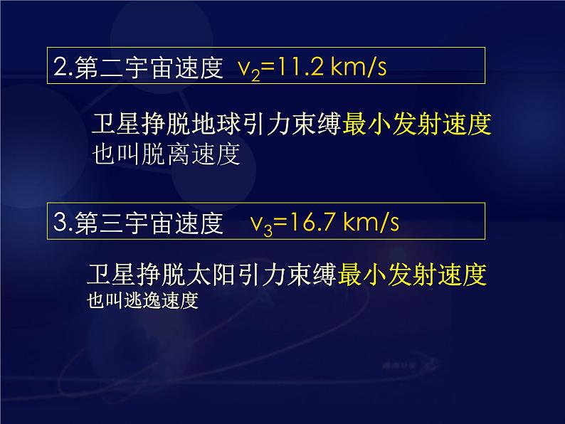 2022-2023学年沪科版（2019）必修第二册 4.3 飞出地球去 课件第7页