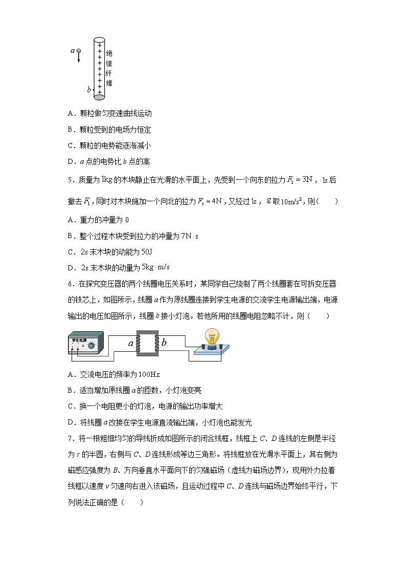 卷1-高考物理模考冲刺卷（新高考广东专用）（2份打包，解析版+原卷版，可预览）02