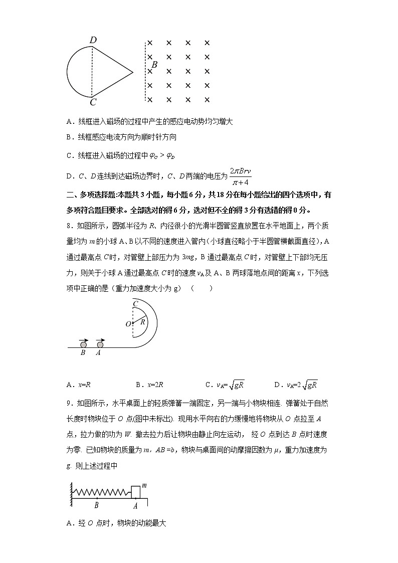 卷1-高考物理模考冲刺卷（新高考广东专用）（2份打包，解析版+原卷版，可预览）03