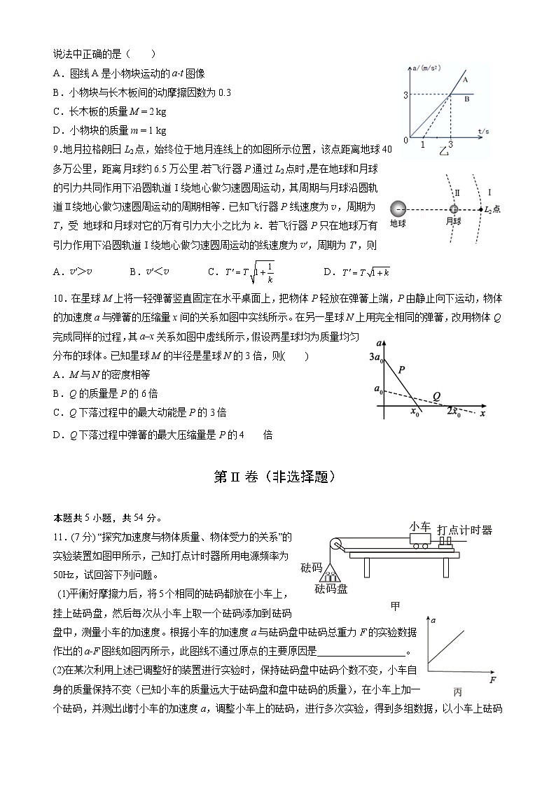 卷1-高考物理模拟考冲刺卷 (新高考辽宁专用)（2份打包，解析版+原卷版，可预览）03