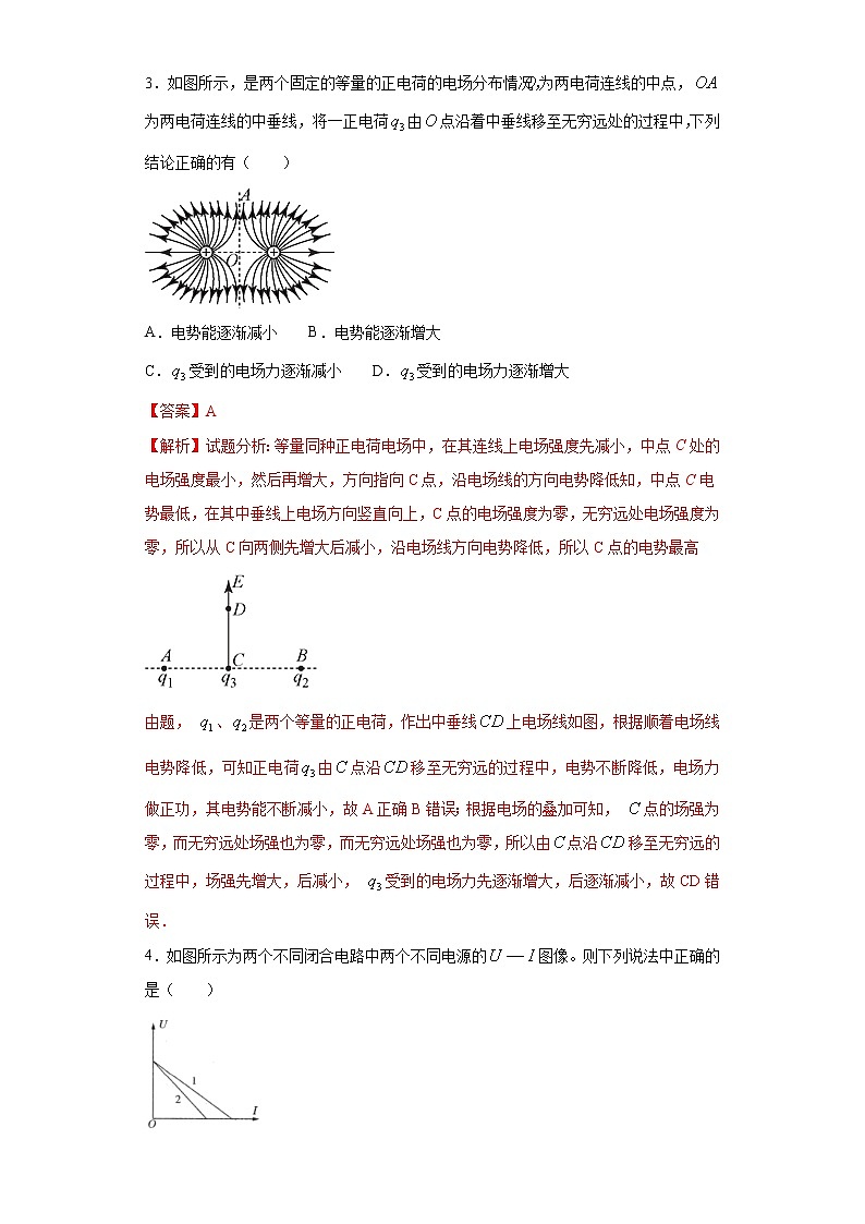卷3-高考物理模考冲刺卷（新高考湖南专用）（2份打包，解析版+原卷版，可预览）03