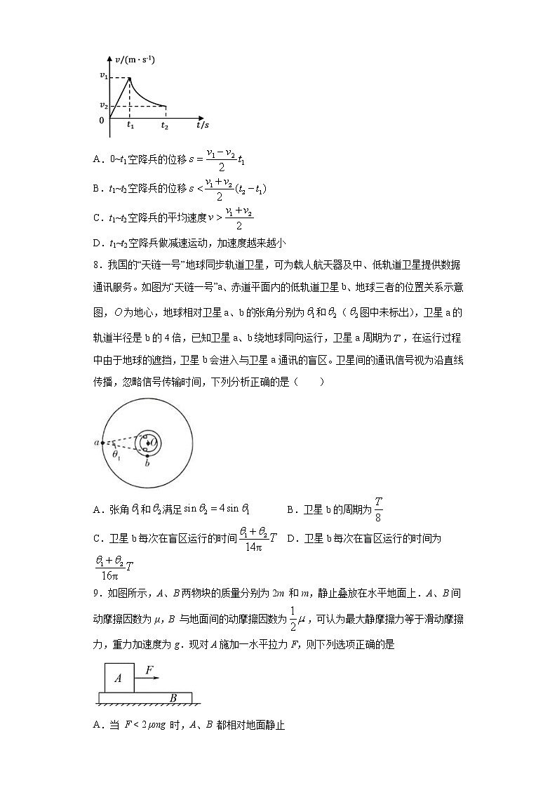 卷5-高考物理模考冲刺卷（新高考湖南专用）（2份打包，解析版+原卷版，可预览）03