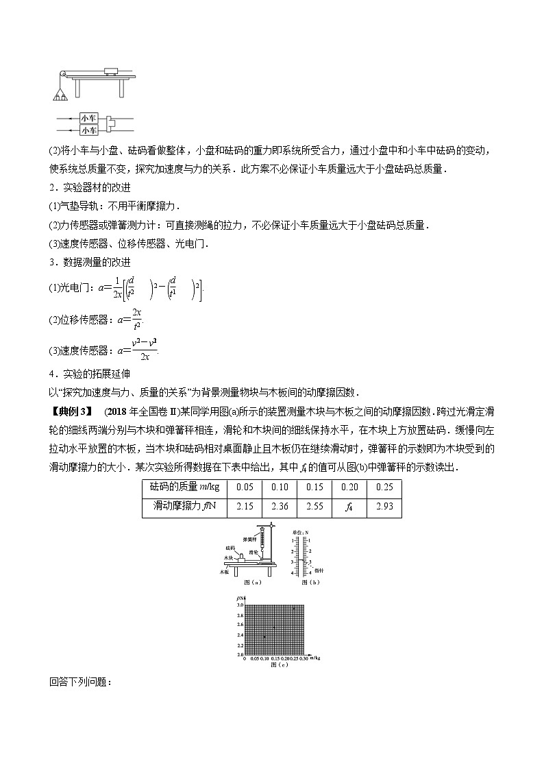 高考物理 一轮复习  考点整合练习专题（14）实验四 验证牛顿运动定律（2份打包，解析版+原卷版，可预览）03